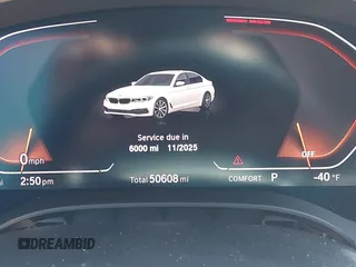 2020 BMW 5 Series 530i z VIN WBAJR3C04LWW68910, wystawiony jako IAAI lot #42430470 z przebiegiem 50 608 mil mil oraz . Historia ofert i sprzedaży dostępna na DreamBid. Obrazek 7.