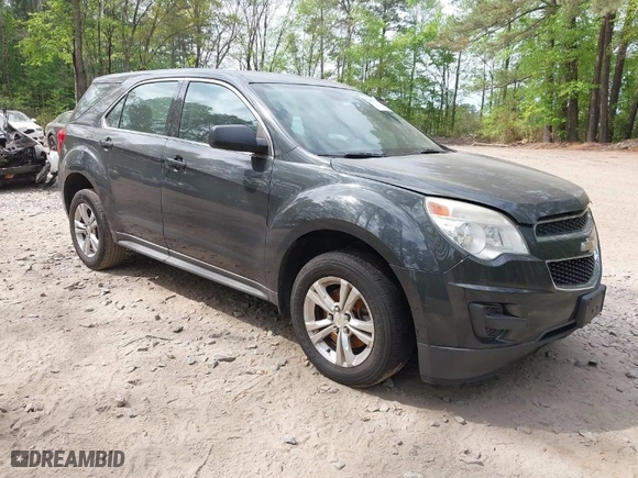 2013 Chevrolet Equinox LS with VIN 2GNALBEK8D6378251, listed as a IAAI auction lot 42085333 with 166,834 mi miles. Bid and sale history available at carsss.com. Image 1.