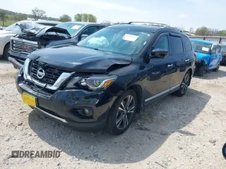 2017 Nissan Pathfinder SL with VIN 5N1DR2MM5HC611759, listed as a IAAI auction lot 42030917 with 103,548 mi miles and . Bid and sale history available at DreamBid. Image 2.