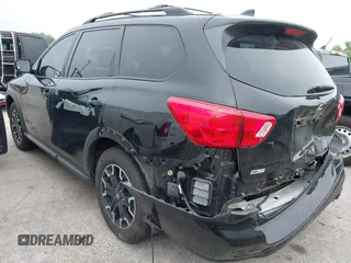2019 Nissan Pathfinder Platinum with VIN 5N1DR2MM9KC627146, listed as a IAAI auction lot 42443000 with 100,762 mi miles and . Bid and sale history available at DreamBid. Image 3.