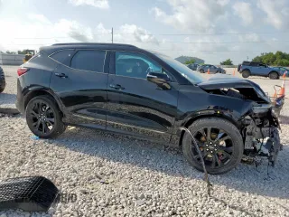 2020 Chevrolet Blazer RS с VIN 3GNKBERS7LS534783, выставлен на аукционе Copart как лот 61496275 с пробегом 69 390 миль миль и Списание • Salvage title. История ставок и продаж доступна на DreamBid. Изображение 4.