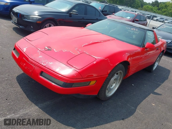 1994 Chevrolet Corvette z VIN 1G1YY22P6R5111291, wystawiony jako IAAI lot #42379116 z przebiegiem Nie podano mil oraz . Historia ofert i sprzedaży dostępna na DreamBid. Obrazek 2.