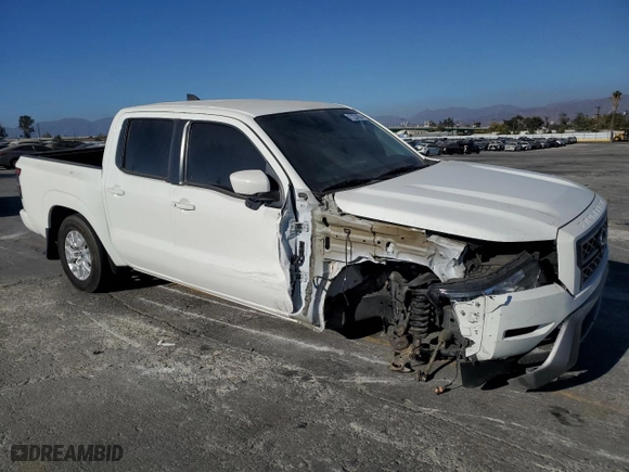 2022 Nissan Frontier S with VIN 1N6ED1EJ4NN681174, listed as a Copart auction lot 77231874 with 58,032 mi miles and Salvage Title. Bid and sale history available at carsss.com. Image 4.