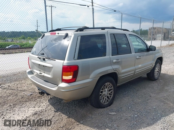2004 Jeep Grand Cherokee Limited with VIN 1J8GW58N04C227468, listed as a IAAI auction lot 42615168 with 163,472 mi miles and . Bid and sale history available at DreamBid. Image 4.