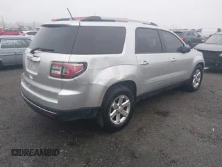 2014 GMC Acadia SLE with VIN 1GKKRNED9EJ365970, listed as a IAAI auction lot 41933354 with 172,232 mi miles and . Bid and sale history available at carsss.com. Image 4.