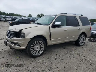 2017 Lincoln Navigator Reserve with VIN 5LMJJ2LT9HEL07659, listed as a Copart auction lot 59695755 with 108,469 mi miles and Salvage title. Bid and sale history available at DreamBid. Image 1.