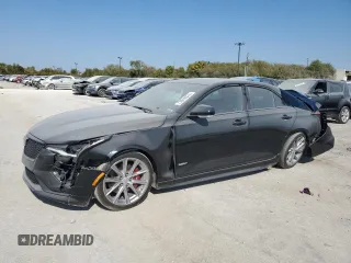 2023 Cadillac CT4 V-Series z VIN 1G6DD5RL8P0135708, wystawiony jako Copart lot #73919374 z przebiegiem 23 729 mil mil oraz Szkody całkowita. Historia ofert i sprzedaży dostępna na DreamBid. Obrazek 1.