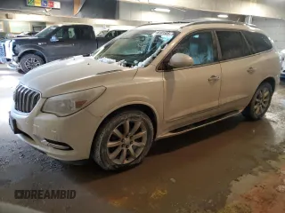 2015 Buick Enclave Premium with VIN 5GAKVCKD3FJ295434, listed as a Copart auction lot 46101505 with 144,208 mi miles and Clean Title. Bid and sale history available at DreamBid. Image 1.