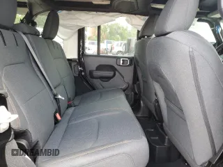 2024 Jeep Wrangler Willys z VIN 1C4RJXN62RW204366, wystawiony jako Copart lot #54132025 z przebiegiem 2 701 mil mil oraz Szkoda całkowita • Salvage title. Historia ofert i sprzedaży dostępna na DreamBid. Obrazek 11.