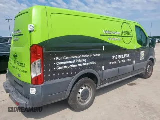 2015 Ford Transit Cargo with VIN 1FTNE1ZM6FKA10483, listed as a Copart auction lot 60918755 with 333,904 mi miles and Salvage title. Bid and sale history available at DreamBid. Image 3.