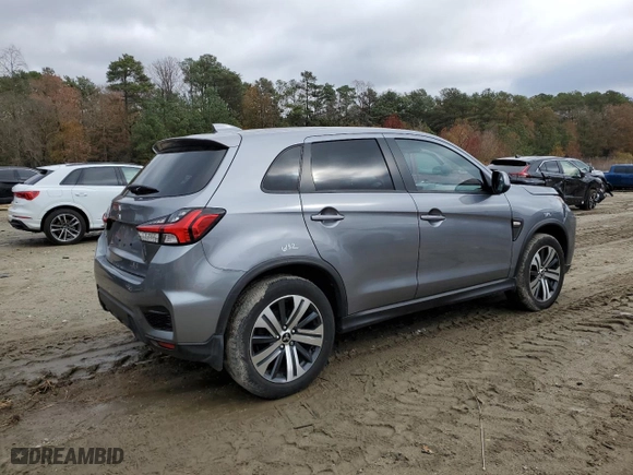 2022 Mitsubishi Outlander Sport ES with VIN JA4APUAU7NU018479, listed as a Copart auction lot 79723074 with 73,417 mi miles and Salvage Title. Bid and sale history available at carsss.com. Image 3.