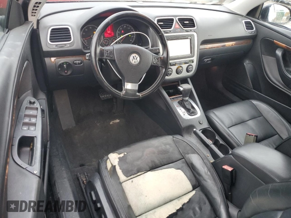 2007 Volkswagen Eos 2.0T with VIN WVWFA71F77V040141, listed as a Copart auction lot 85466314 with 96,520 mi miles and Salvage Title. Bid and sale history available at DreamBid. Image 8.