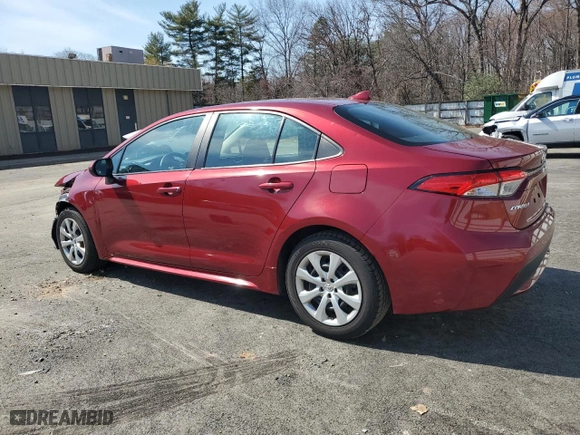 2022 Toyota Corolla LE with VIN 5YFEPMAE3NP273529, listed as a Copart auction lot 48795255 with 105,372 mi miles and Clean Title. Bid and sale history available at carsss.com. Image 2.