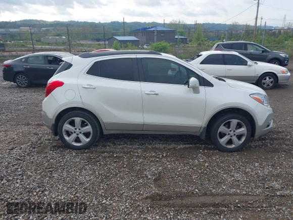 2015 Buick Encore Convenience with VIN KL4CJFSB9FB192053, listed as a IAAI auction lot 42181792 with 135,247 mi miles. Bid and sale history available at carsss.com. Image 13.