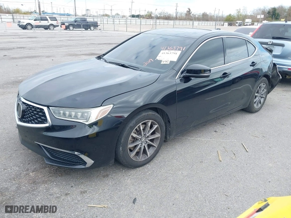 2019 Acura TLX with VIN 19UUB1F3XKA000234, listed as a IAAI auction lot 41363791 with 82,276 mi miles. Bid and sale history available at carsss.com. Image 17.