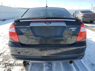 2011 Ford Fusion SPORT with VIN 3FAHP0DC1BR332413, listed as a Copart auction lot 49675235 with 296,832 mi miles and Salvage Title. Bid and sale history available at carsss.com. Image 6.