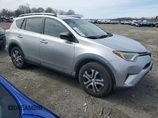 2017 Toyota RAV4 LE with VIN 2T3BFREV3HW553894, listed as a Copart auction lot 51763825 with 114,268 mi miles and Salvage Title. Bid and sale history available at carsss.com. Image 4.