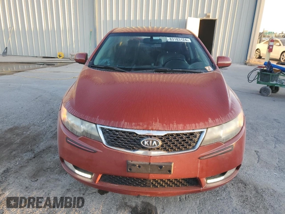 2013 Kia Forte SX with VIN KNAFW4A38D5682169, listed as a Copart auction lot 83183124 with 135,410 mi miles and Salvage Title. Bid and sale history available at carsss.com. Image 5.