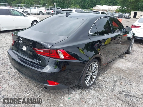 2014 Lexus IS 250 with VIN JTHBF1D25E5020780, listed as a IAAI auction lot 42420240 with 186,752 mi miles and . Bid and sale history available at DreamBid. Image 4.