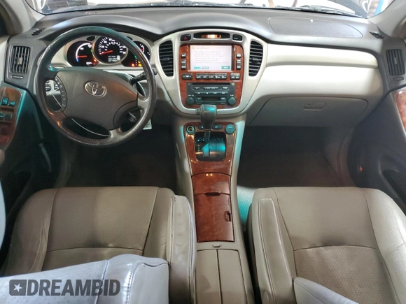 2006 Toyota Highlander Hybrid with VIN JTEEW21A660022144, listed as a Copart auction lot 61107454 with 158,947 mi miles and Salvage Title. Bid and sale history available at carsss.com. Image 8.