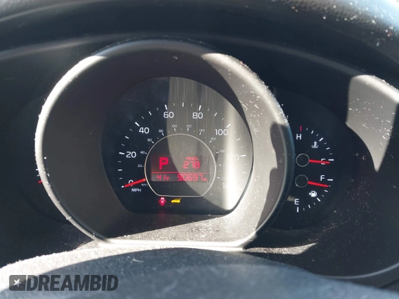 2015 Kia Soul with VIN KNDJN2A23F7136379, listed as a IAAI auction lot 41853304 with 90,697 mi miles. Bid and sale history available at carsss.com. Image 7.
