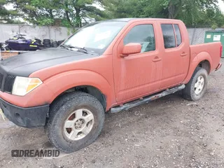 2005 Nissan Frontier LE with VIN 1N6AD07W25C462629, listed as a IAAI auction lot 42237382 with 157,460 mi miles and . Bid and sale history available at DreamBid. Image 2.