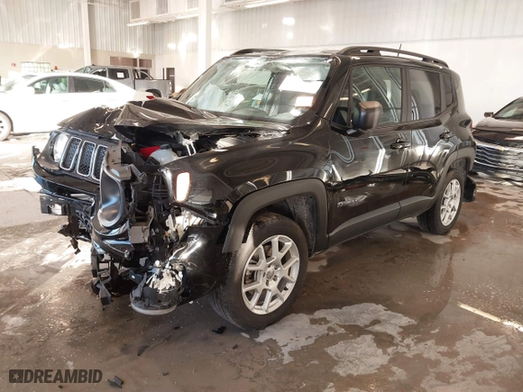 2019 Jeep Renegade Sport with VIN ZACNJBAB9KPJ95900, listed as a IAAI auction lot 41018209 with 70,511 mi miles. Bid and sale history available at carsss.com. Image 21.
