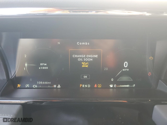 2018 Lincoln Navigator L Reserve with VIN 5LMJJ3LT6JEL12524, listed as a Copart auction lot 42803055 with 108,446 mi miles and Salvage Title. Bid and sale history available at carsss.com. Image 9.