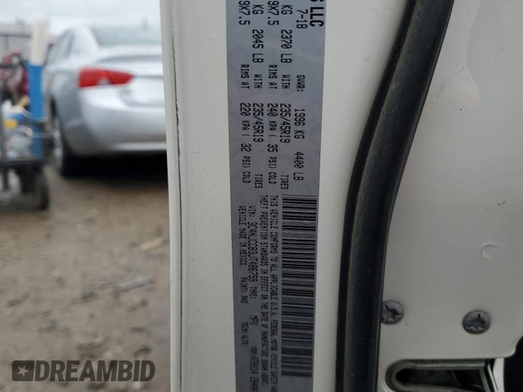 2018 Jeep Compass Limited with VIN 3C4NJCCB3JT486759, listed as a Copart auction lot 57642925 with 59,954 mi miles and Clean title. Bid and sale history available at DreamBid. Image 13.