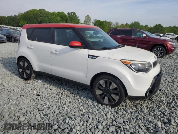 2016 Kia Soul + with VIN KNDJP3A53G7320989, listed as a Copart auction lot 54630855 with 130,438 mi miles and Clean Title. Bid and sale history available at carsss.com. Image 4.