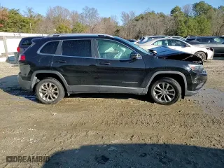 2019 Jeep Cherokee Latitude Plus with VIN 1C4PJMLX3KD460275, listed as a Copart auction lot 84906354 with 96,615 mi miles and Salvage Title. Bid and sale history available at carsss.com. Image 14.