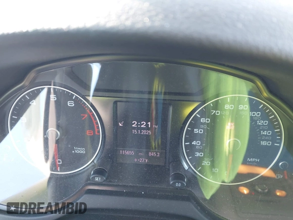2016 Audi Q5 Premium Plus with VIN WA1L2AFP7GA139588, listed as a IAAI auction lot 41340630 with 115,655 mi miles. Bid and sale history available at carsss.com. Image 7.
