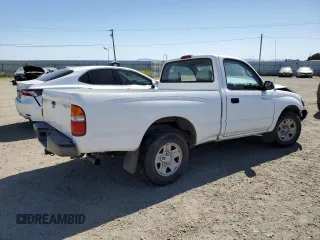 2002 Toyota Tacoma with VIN 5TENL42N22Z097170, listed as a Copart auction lot 58804945 with 103,290 mi miles and Salvage title. Bid and sale history available at DreamBid. Image 3.
