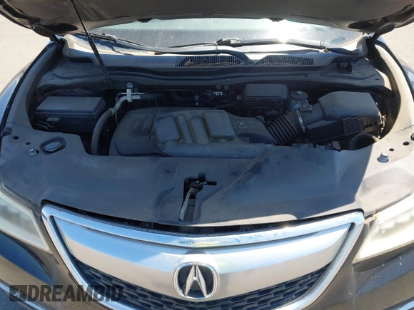 2016 Acura MDX with VIN 5FRYD3H2XGB019308, listed as a IAAI auction lot 41914816 with 1 mi miles. Bid and sale history available at carsss.com. Image 10.