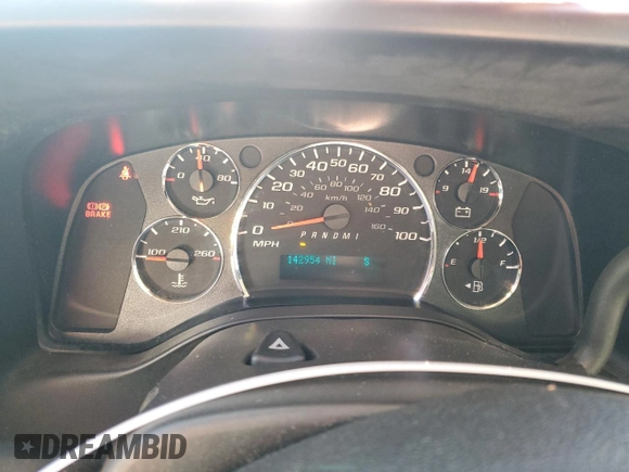 2010 Chevrolet Express Passenger LT with VIN 1GA2G1DG2A1148818, listed as a Copart auction lot 46236375 with 142,954 mi miles and Salvage title. Bid and sale history available at DreamBid. Image 9.