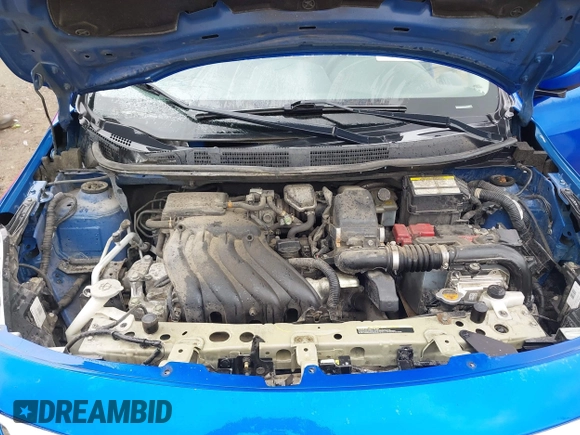 2015 Nissan Versa SV with VIN 3N1CN7AP8FL823227, listed as a IAAI auction lot 42039969 with 94,100 mi miles. Bid and sale history available at carsss.com. Image 10.