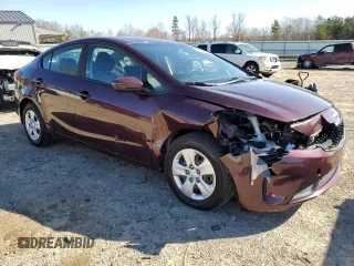 2018 Kia Forte LX with VIN 3KPFK4A73JE271893, listed as a Copart auction lot 49208025 with 93,374 mi miles and Salvage Title. Bid and sale history available at carsss.com. Image 4.