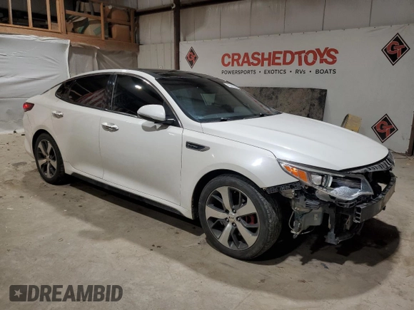 2016 Kia Optima SX Turbo with VIN 5XXGW4L27GG011734, listed as a Copart auction lot 45568905 with 142,900 mi miles and Salvage Title. Bid and sale history available at carsss.com. Image 4.