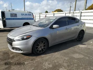 2016 Dodge Dart SE with VIN 1C3CDFAA3GD533902, listed as a Copart auction lot 51609885 with 167,249 mi miles and Salvage Title. Bid and sale history available at carsss.com. Image 1.