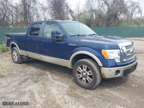2010 Ford F-150 XL with VIN 1FTFW1EV8AFB04740, listed as a IAAI auction lot 41952152 with 225,941 mi miles. Bid and sale history available at carsss.com. Image 1.