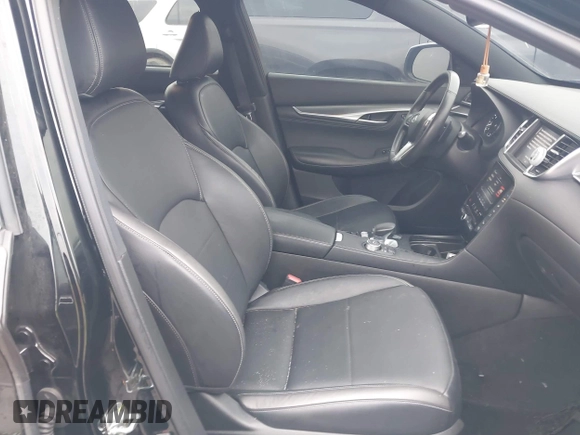 2023 Infiniti QX55 Essential with VIN 3PCAJ5KR7PF100554, listed as a IAAI auction lot 41498341 with 28,624 mi miles and . Bid and sale history available at DreamBid. Image 5.