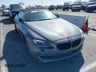 2012 BMW 6 Series 650i with VIN WBALZ3C5XCDL70748, listed as a IAAI auction lot 41762203 with 102,519 mi miles. Bid and sale history available at carsss.com. Image 1.