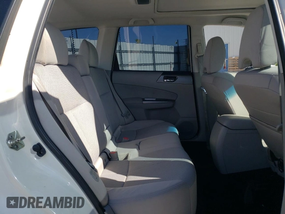 2012 Subaru Forester X Premium with VIN JF2SHADCXCH466523, listed as a Copart auction lot 61669735 with 168,184 mi miles and Salvage title. Bid and sale history available at DreamBid. Image 10.