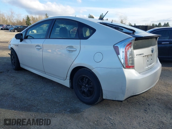 2015 Toyota Prius Four with VIN JTDKN3DU9F0471369, listed as a IAAI auction lot 41725887 with 161,489 mi miles. Bid and sale history available at carsss.com. Image 3.