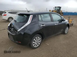 2017 Nissan LEAF SL with VIN 1N4BZ0CP8HC310663, listed as a Copart auction lot 49461363 with 34,832 mi miles. Bid and sale history available at carsss.com. Image 3.
