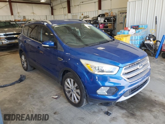 2017 Ford Escape Titanium with VIN 1FMCU0J94HUF06963, listed as a Copart auction lot 51993245 with 90,588 mi miles and Clean Title. Bid and sale history available at carsss.com. Image 4.