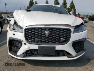2023 Jaguar F-Pace SVR with VIN SADCZ2EE4PA708358, listed as a Copart auction lot 72276874 with 17,889 mi miles and Salvage Title. Bid and sale history available at DreamBid. Image 5.