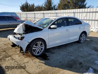 2015 Volkswagen Jetta SEL z VIN 3VWL17AJ2FM263989, wystawiony jako Copart lot #42116205 z przebiegiem Nie podano mil oraz Szkoda całkowita • Salvage title. Historia ofert i sprzedaży dostępna na DreamBid. Obrazek 1.