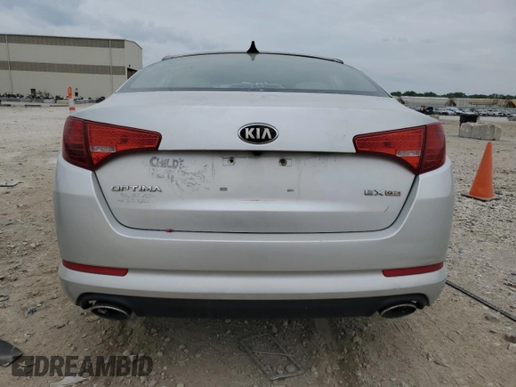 2013 Kia Optima EX z VIN 5XXGN4A78DG168475, wystawiony jako Copart lot #60784155 z przebiegiem Nie podano mil oraz Czysty tytuł • Clean title. Historia ofert i sprzedaży dostępna na DreamBid. Obrazek 6.