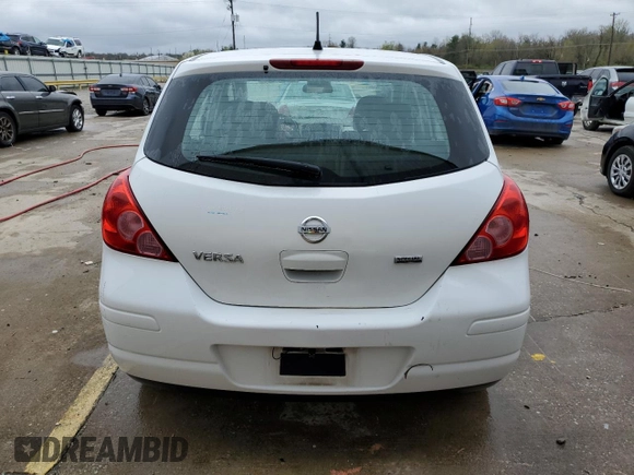 2012 Nissan Versa S with VIN 3N1BC1CPXCK256533, listed as a Copart auction lot 50914985 with 91,775 mi miles and Non Repairable. Bid and sale history available at carsss.com. Image 6.